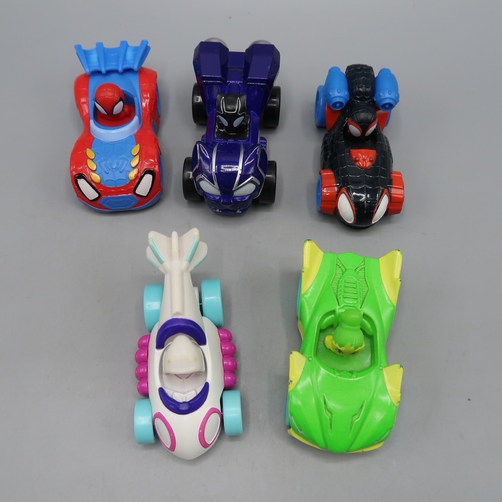 Marvel Spidey His Amazing Friends Amazing Metals Dino-Webs Metal Die Cast lot